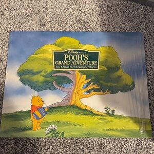 Disney Store - Winnie The Pooh Grand Adventures from 1997 - Lithograph 4 pc Set
